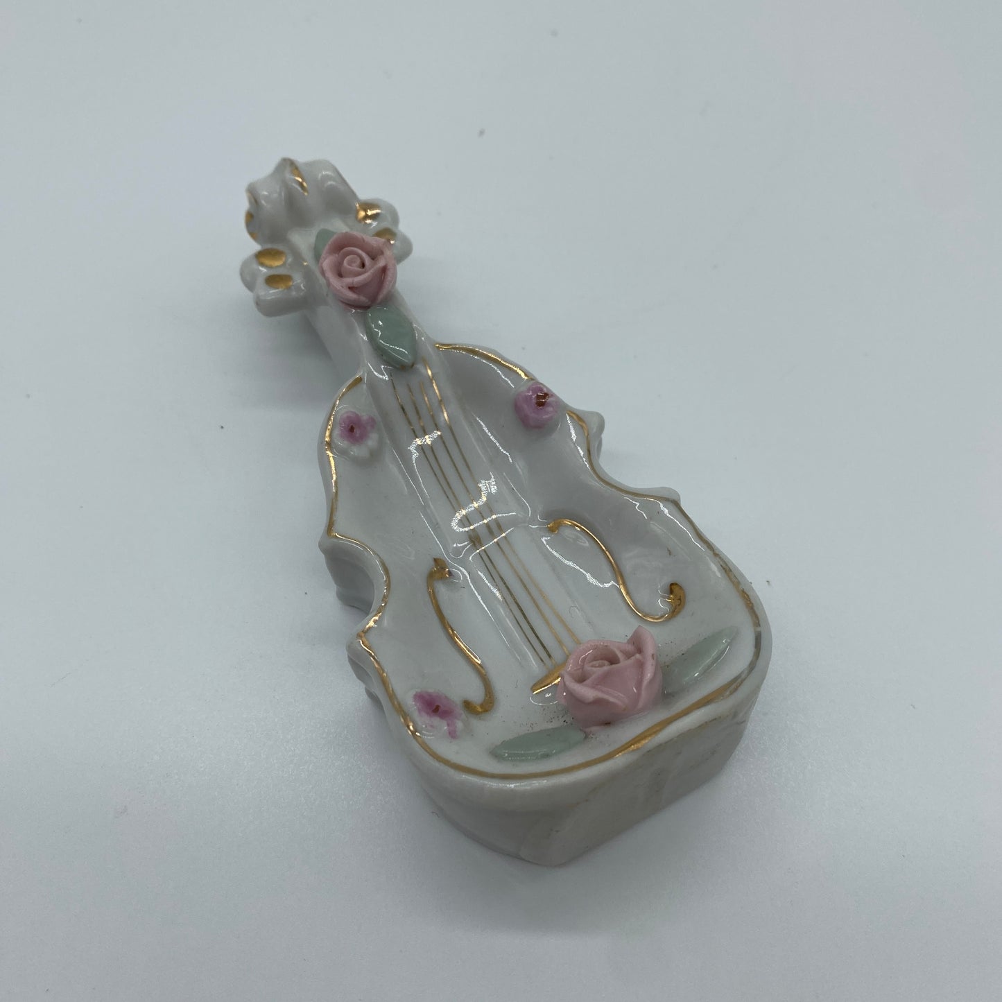 Bone China Flower Cello Trinket Dish