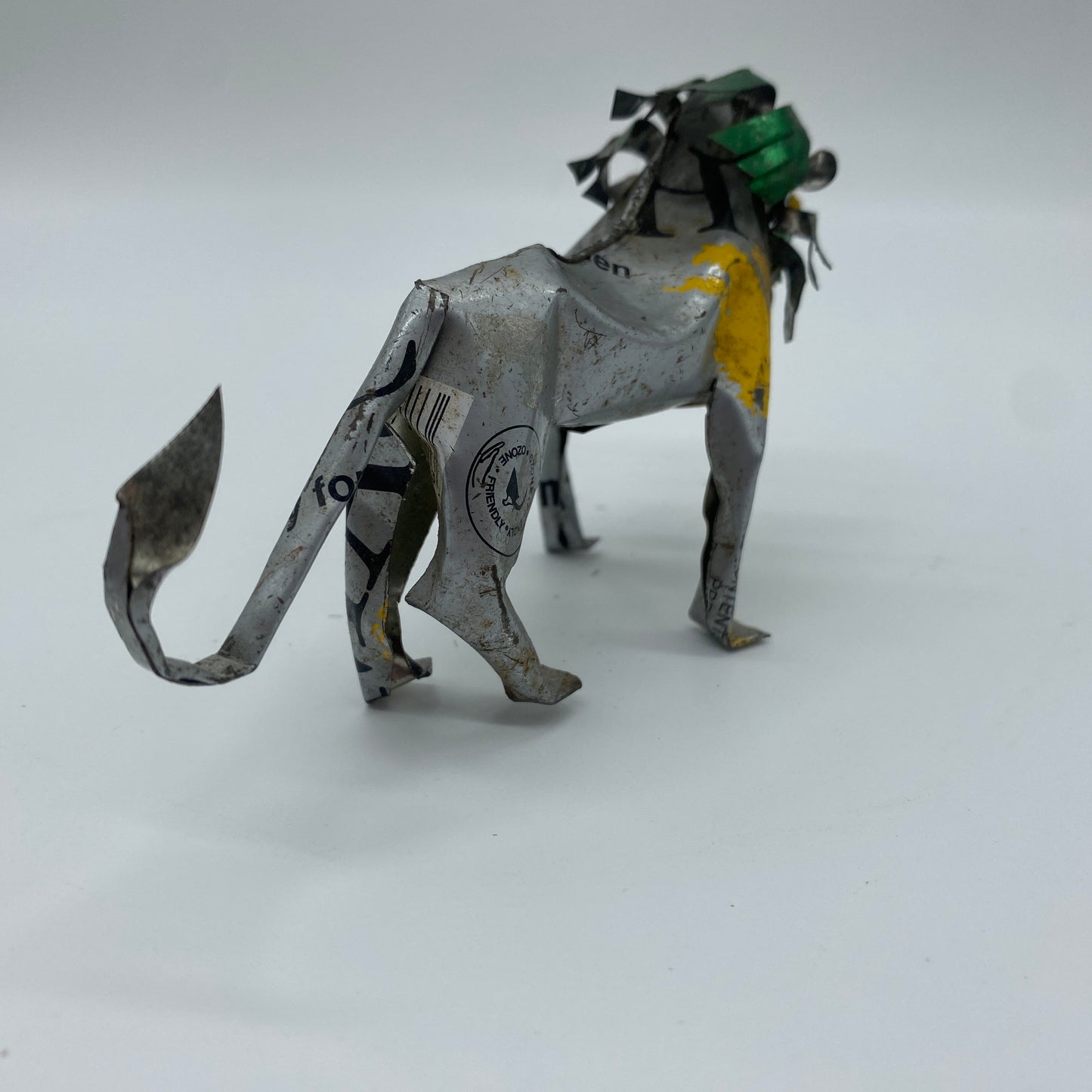 Tin Can Folk Art Lion