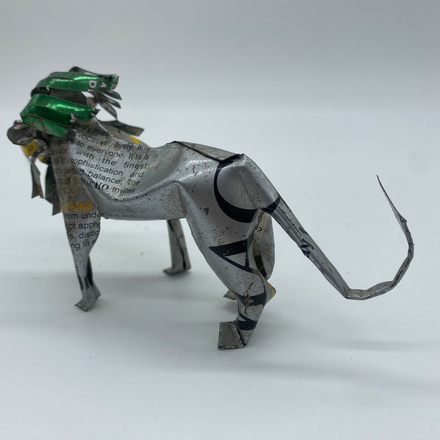 Tin Can Folk Art Lion