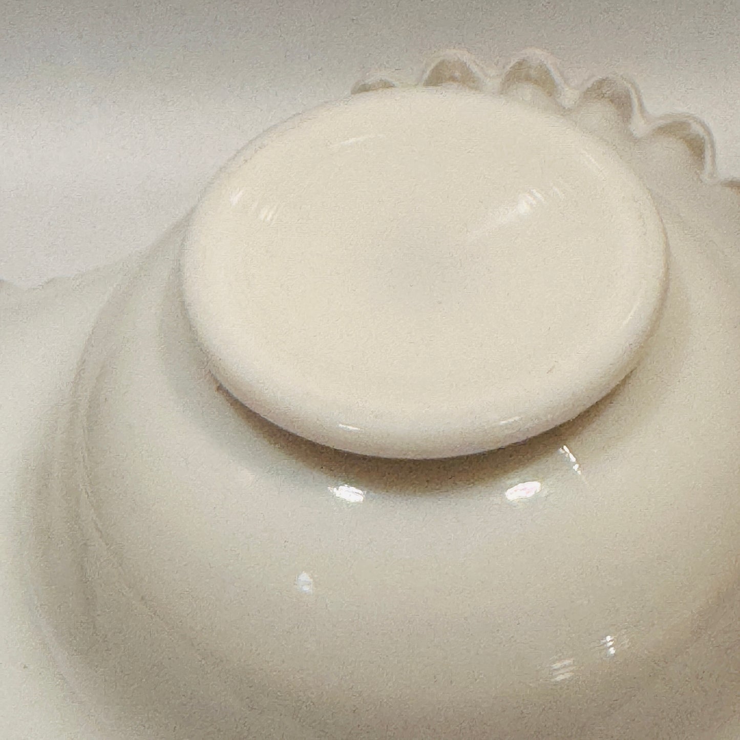 Fenton Silvercrest Ruffle Edge Bowl