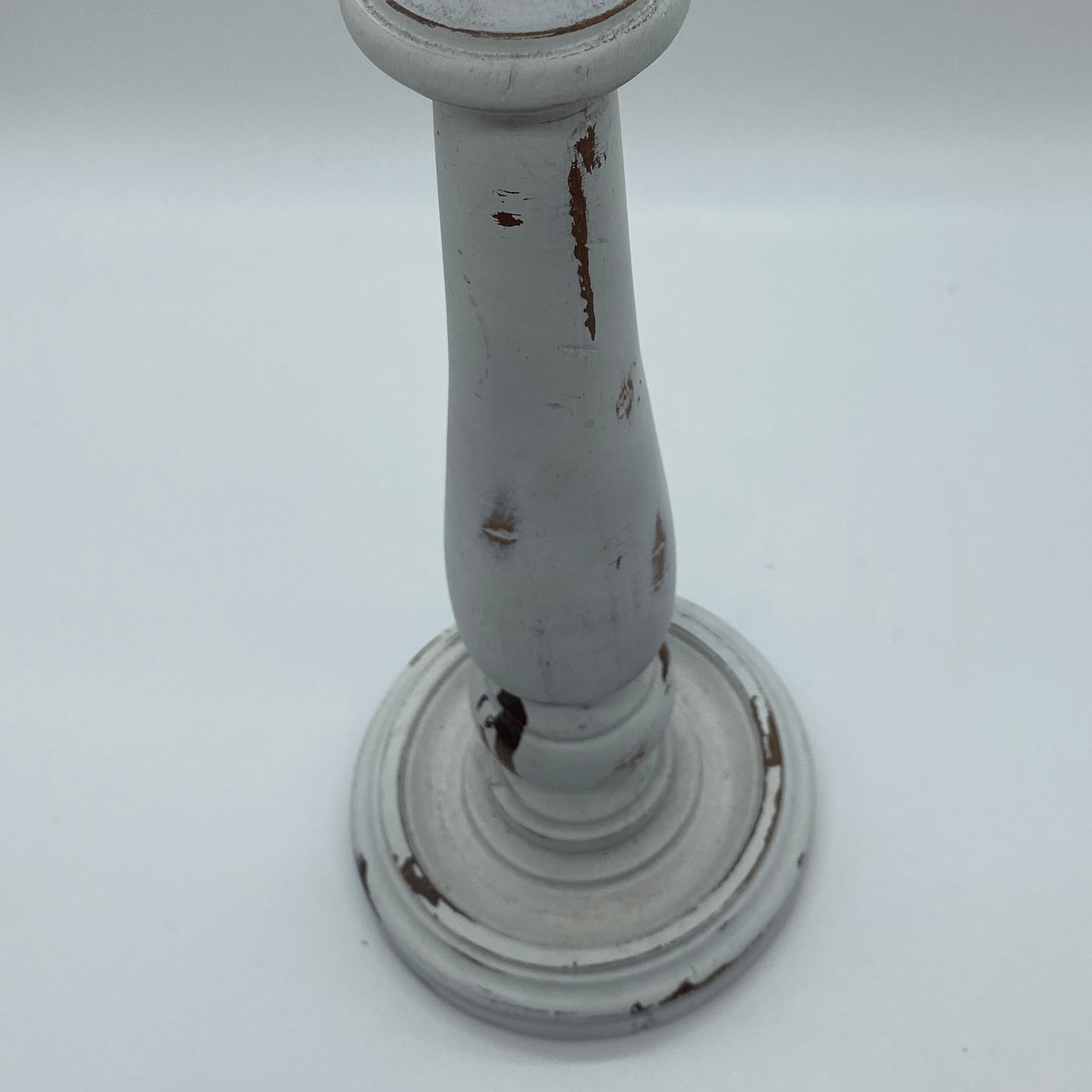 Tart Tin and Rustic Wood Candle Holder
