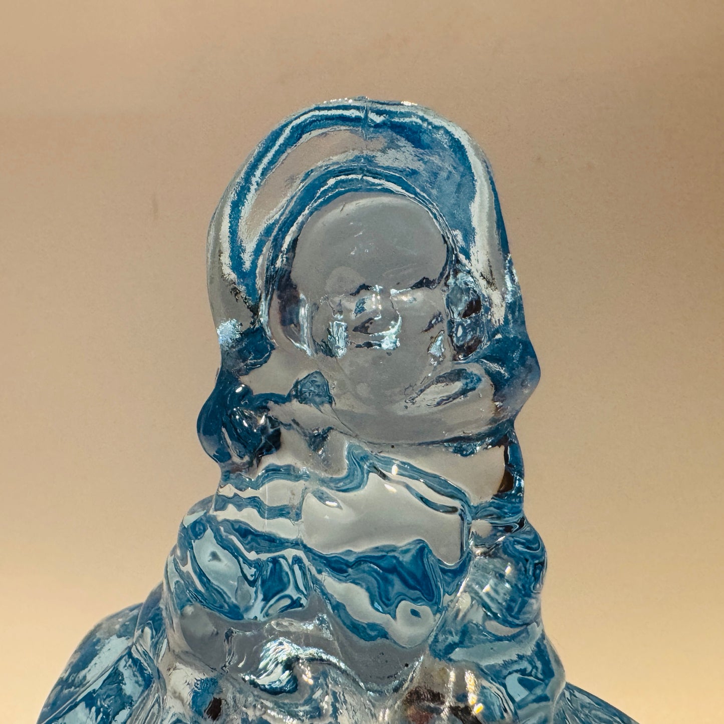 Boyd Art Glass Louise Colonial Lady - Willow Blue