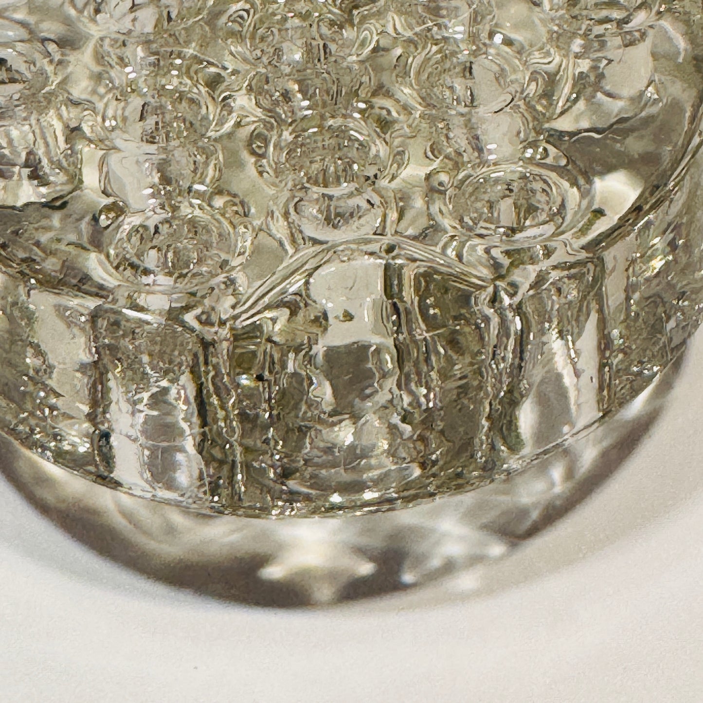 Clear Glass 4" Flower Frog