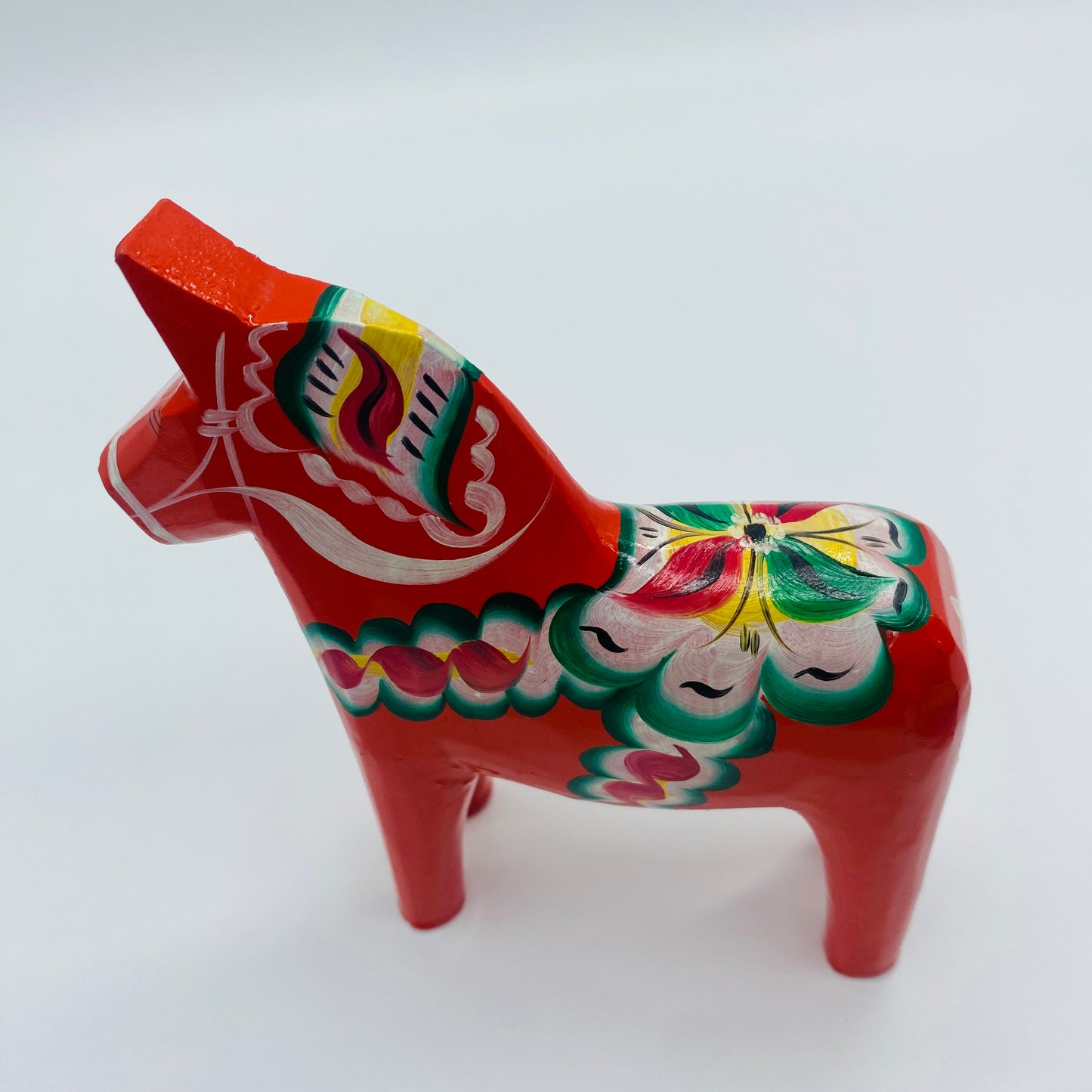 Swedish Dala Horse Wooden Statue