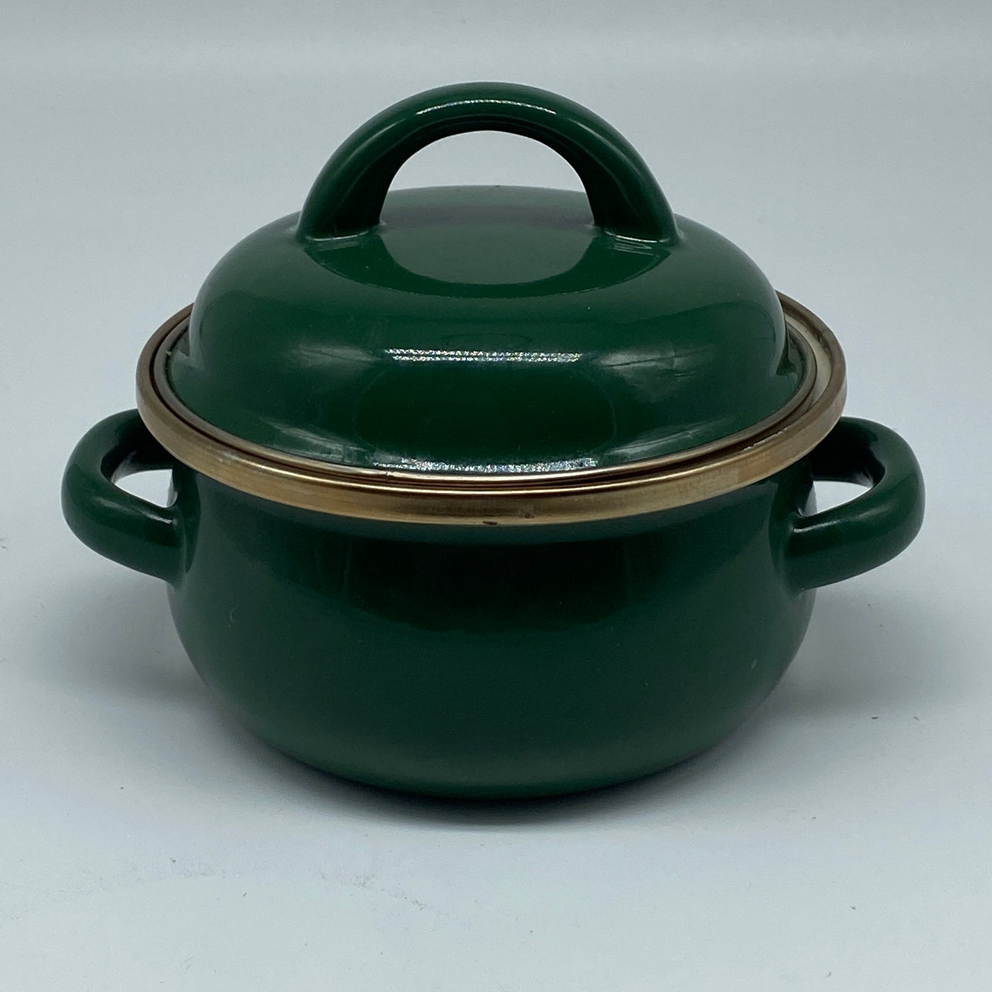 Hand Poured Candle - Green Crock with Lid