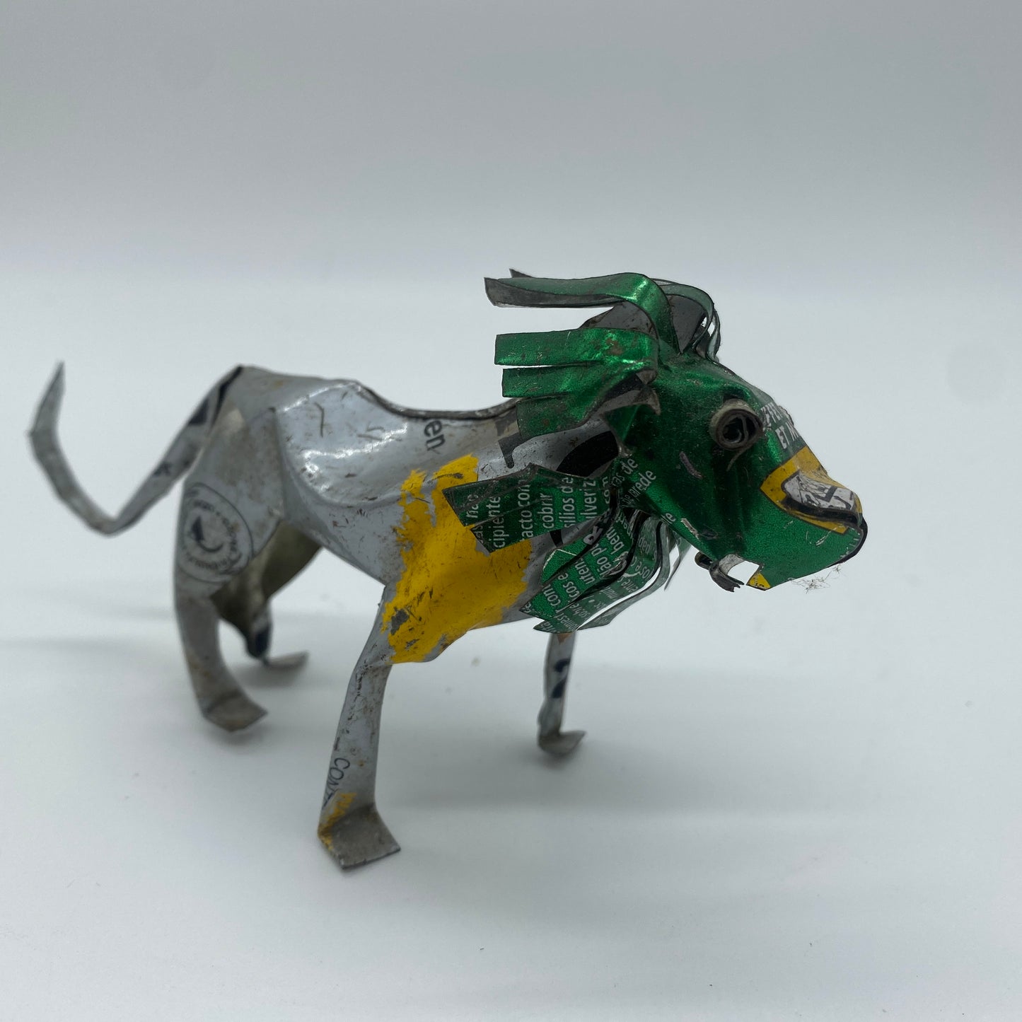Tin Can Folk Art Lion