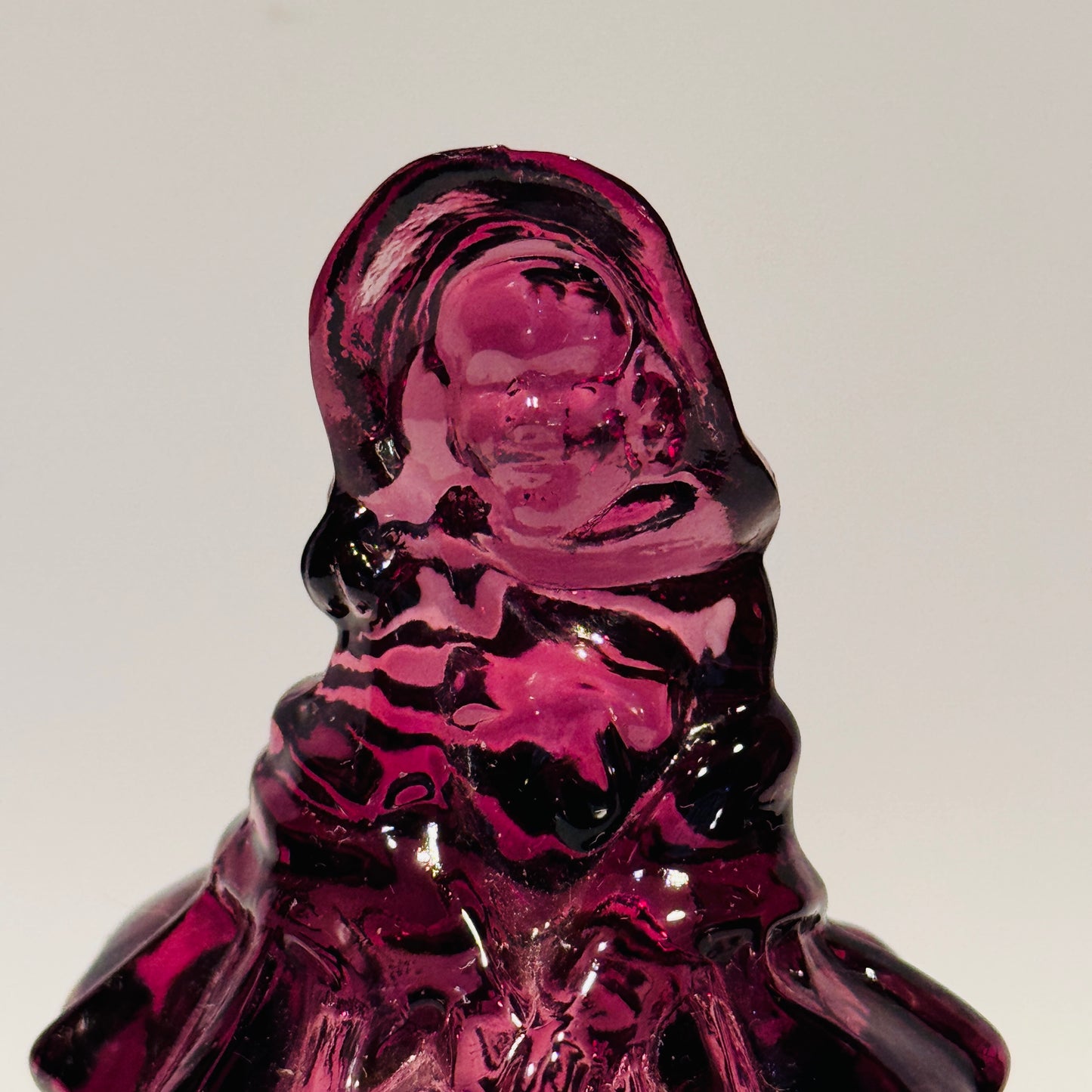 Boyd Amethyst Colonial Woman Figurine