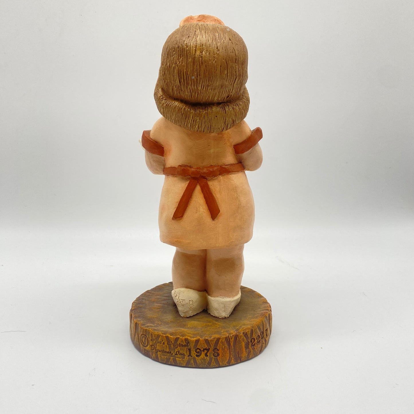 Painted Server Figurine - Anne's Original Figurines, Inc #2227 (1978)
