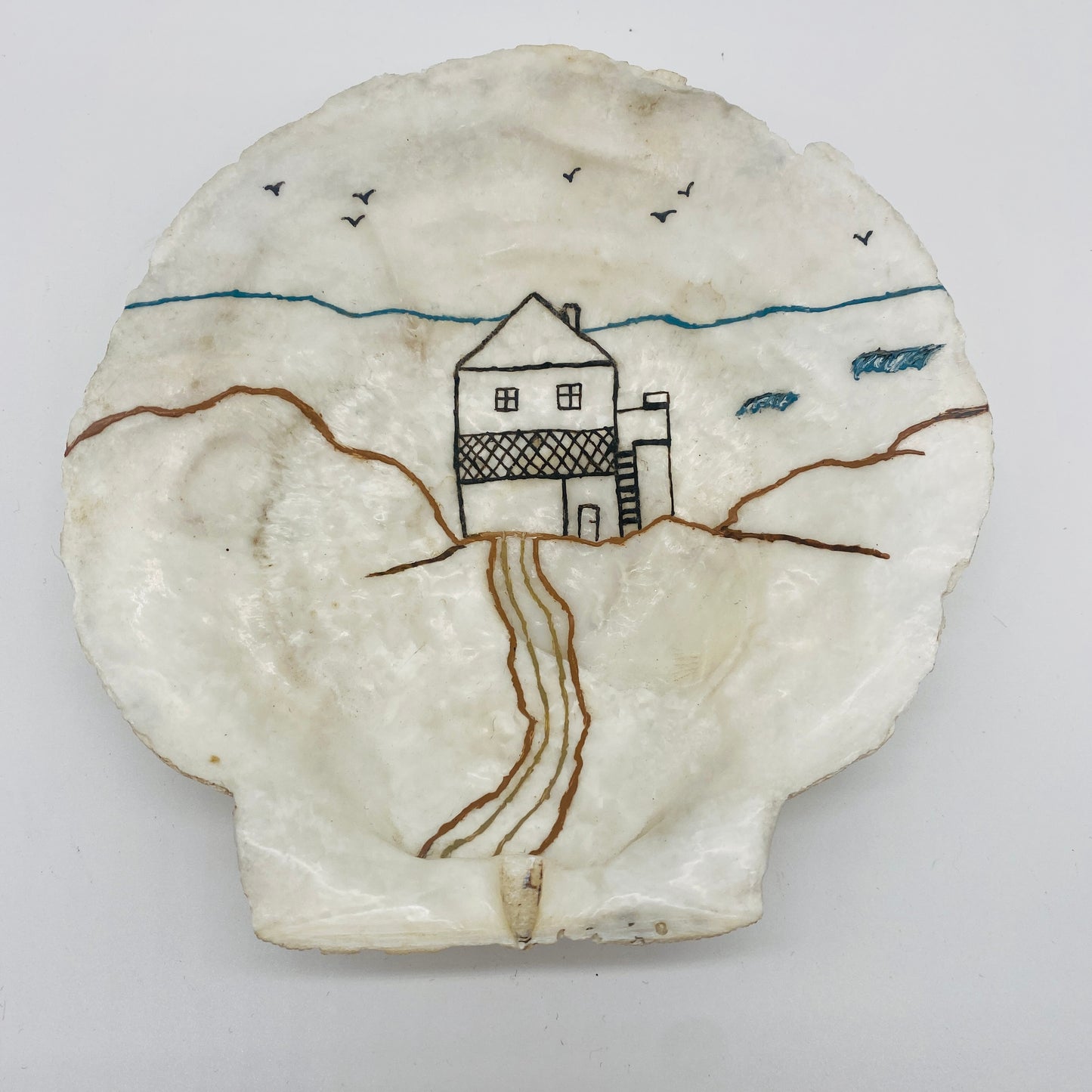 Handpainted Shell