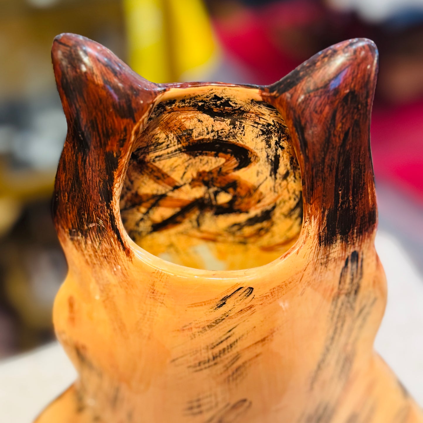 Ragdoll Snowshoe Cat Art Vase by Nina Lyman ‘Cats by Nina’