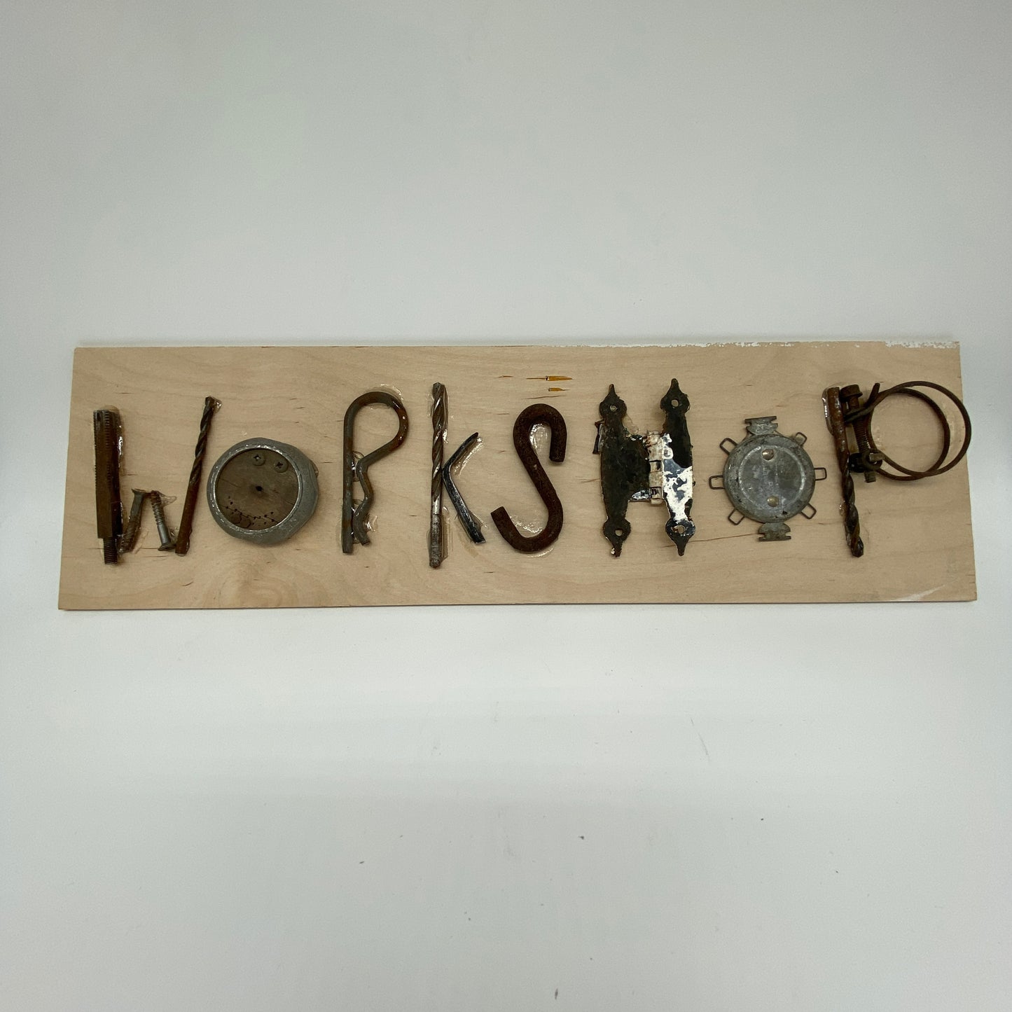 Handmade Wall Art - Workshop Sign