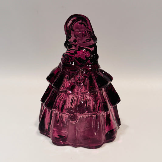 Boyd Amethyst Colonial Woman Figurine