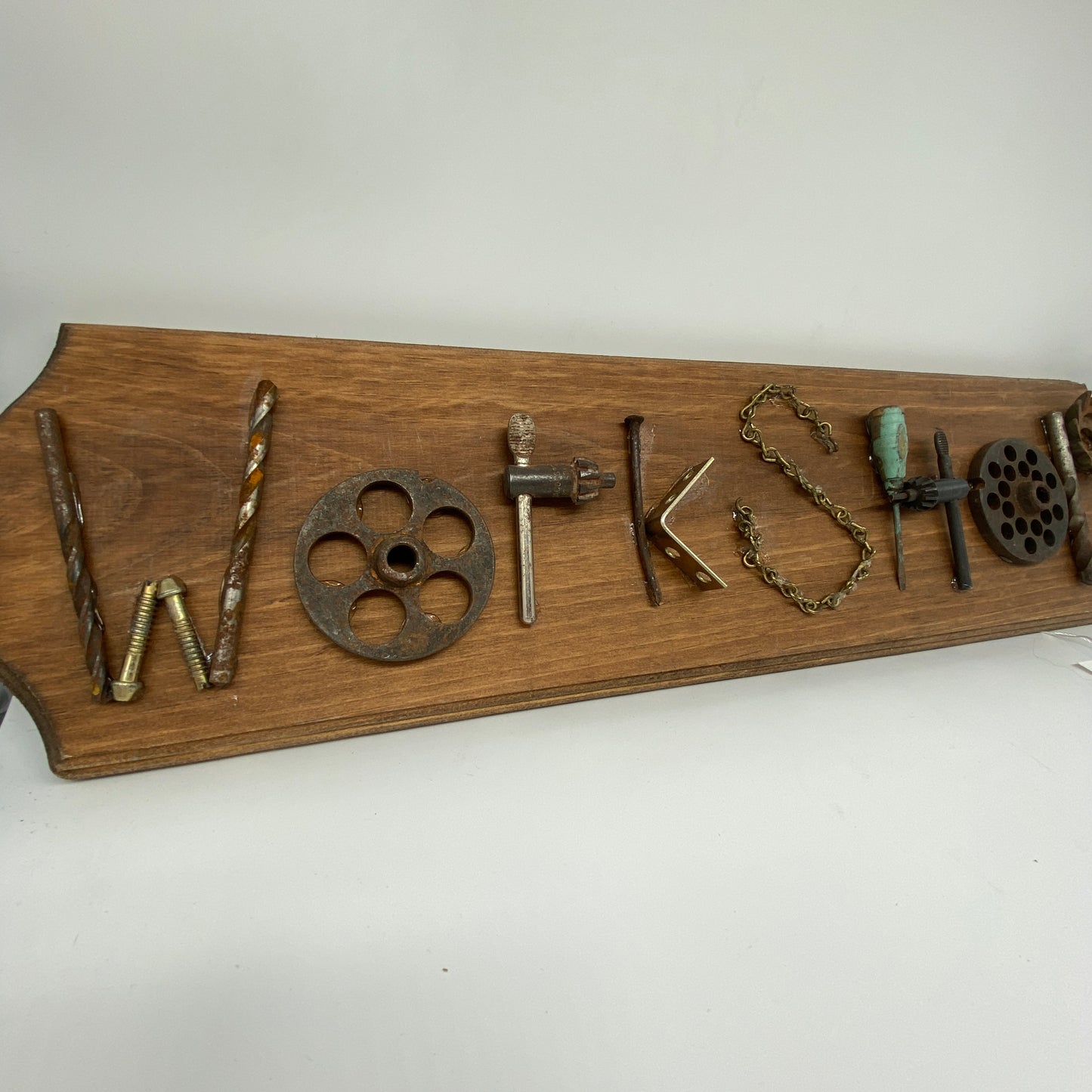Handmade Wall Art - Workshop Sign