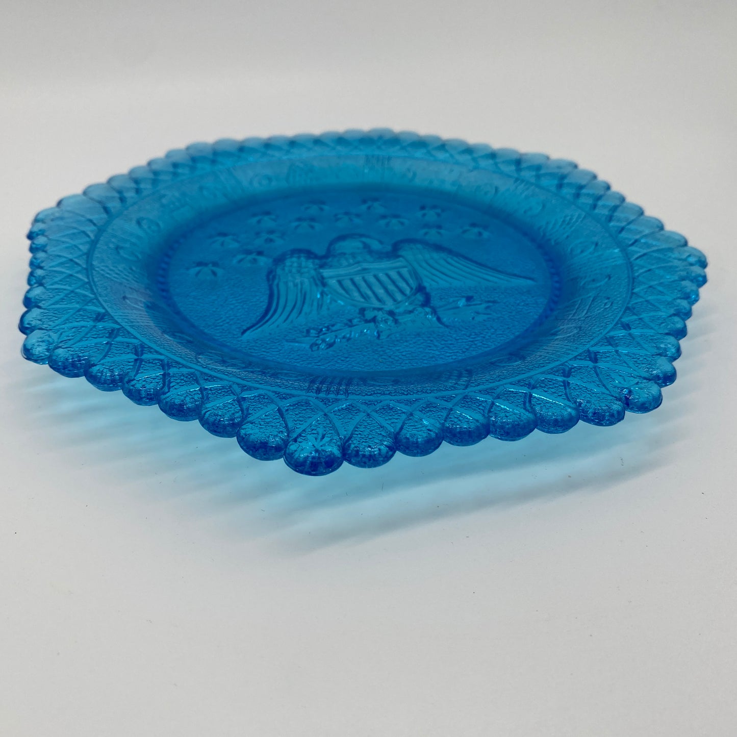 Indiana Glass Eagle Plate