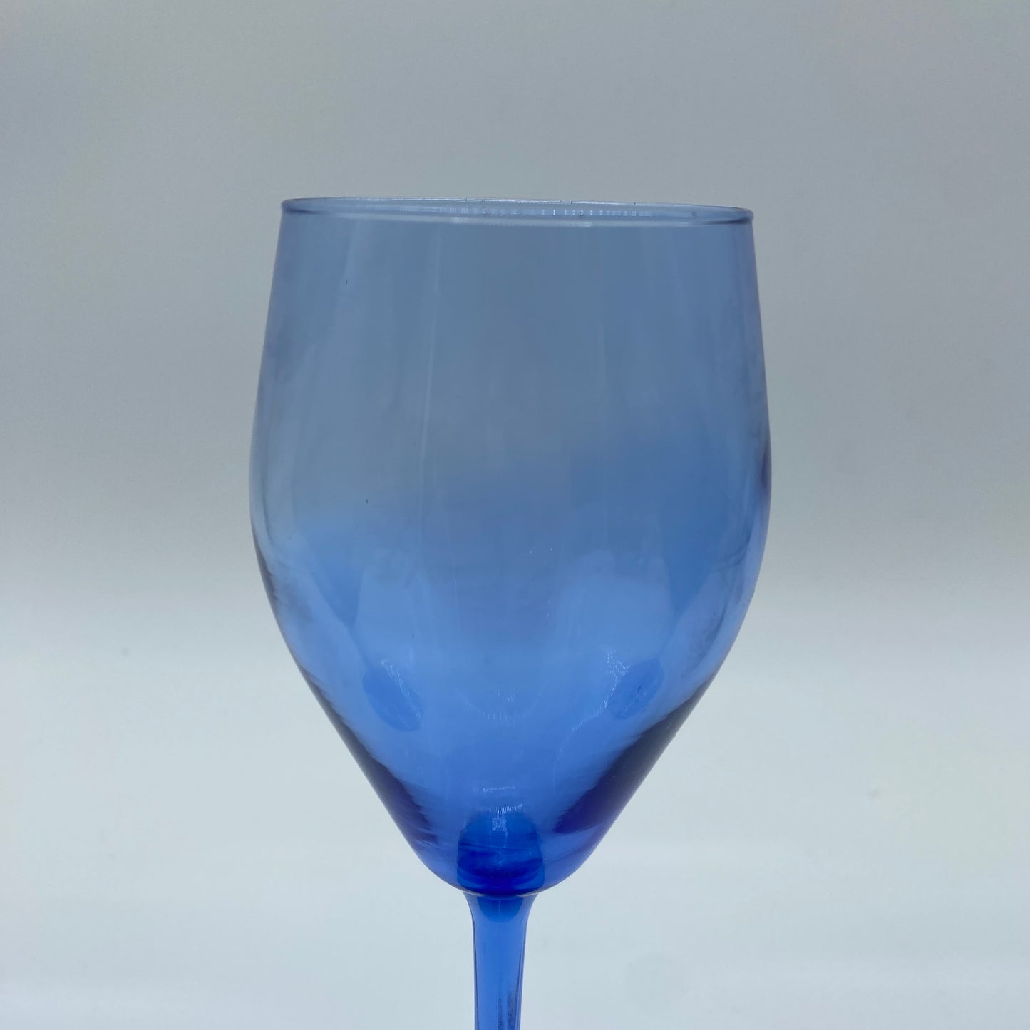 Blue Wine / Cordial Glasses