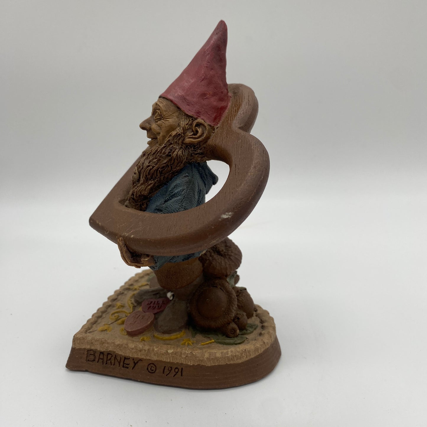 Tom Clark Gnome - Barney Heart