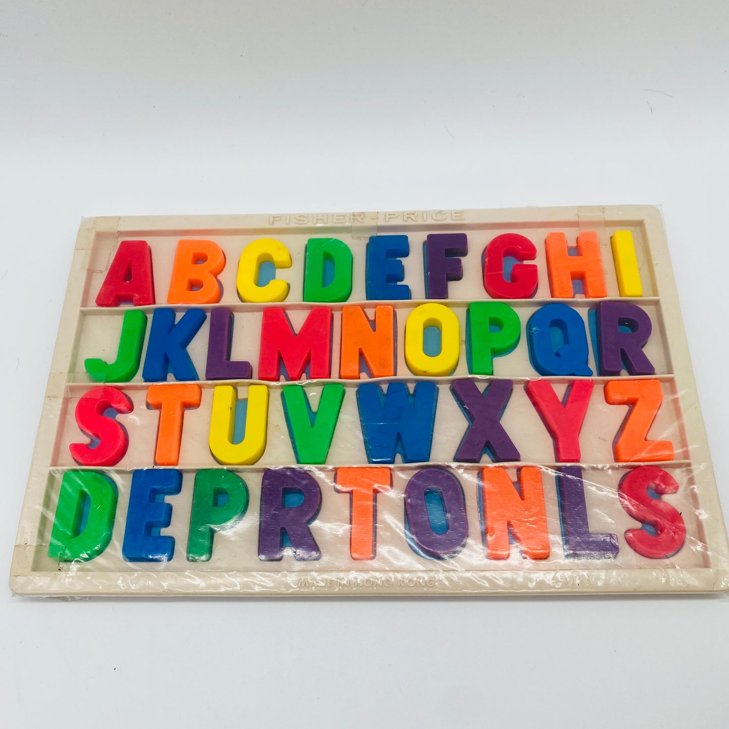 Vintage Alphabet Fridge Magnets
