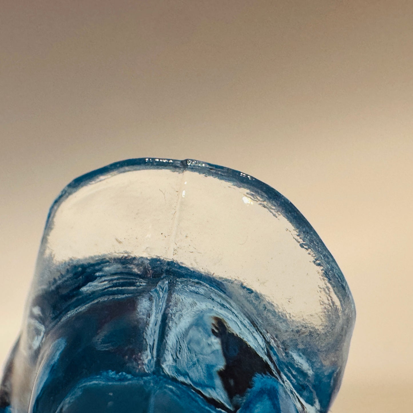 Boyd Art Glass Louise Colonial Lady - Willow Blue