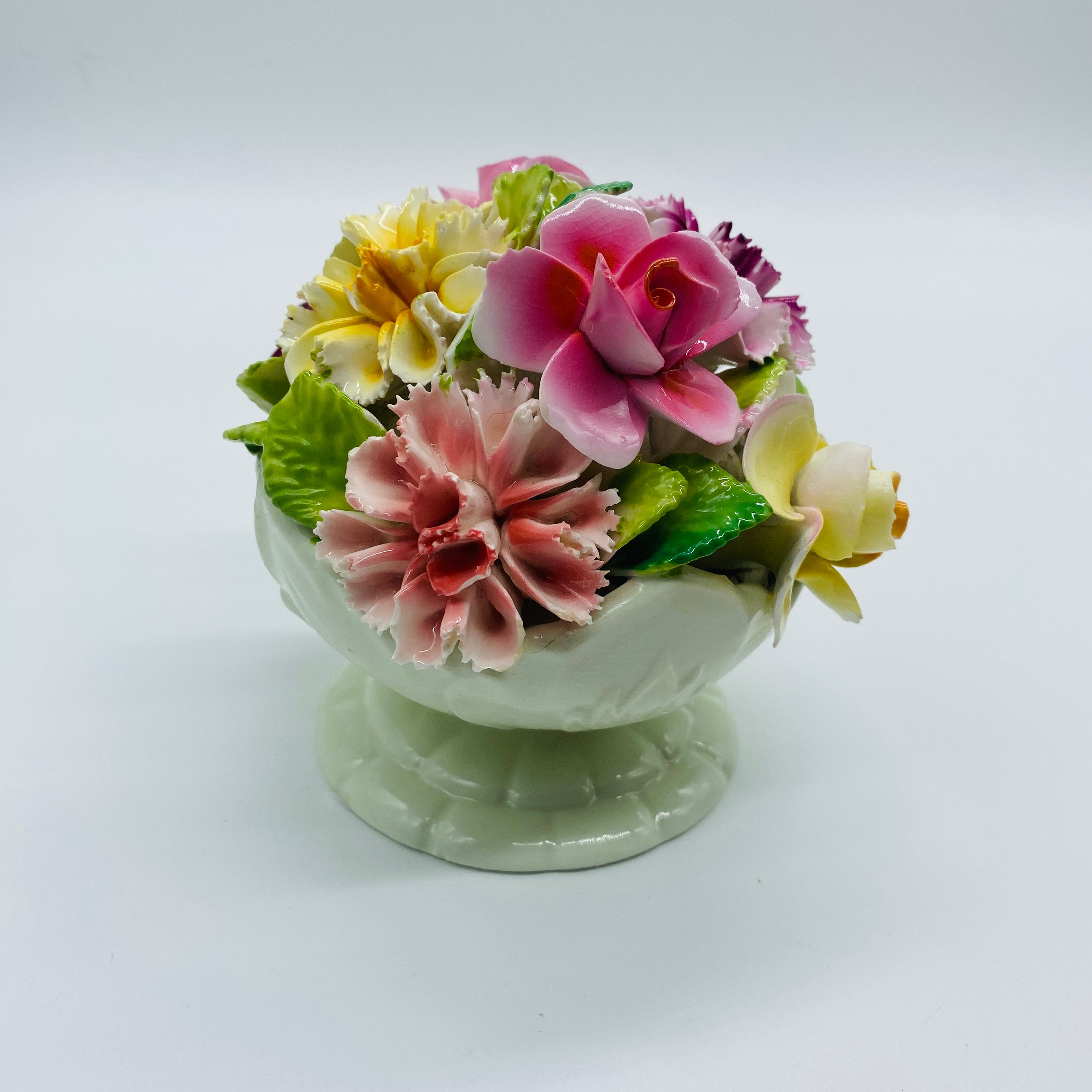 Capodimonte Style Porcelain Floral Bouquet – The Fanciful Fig