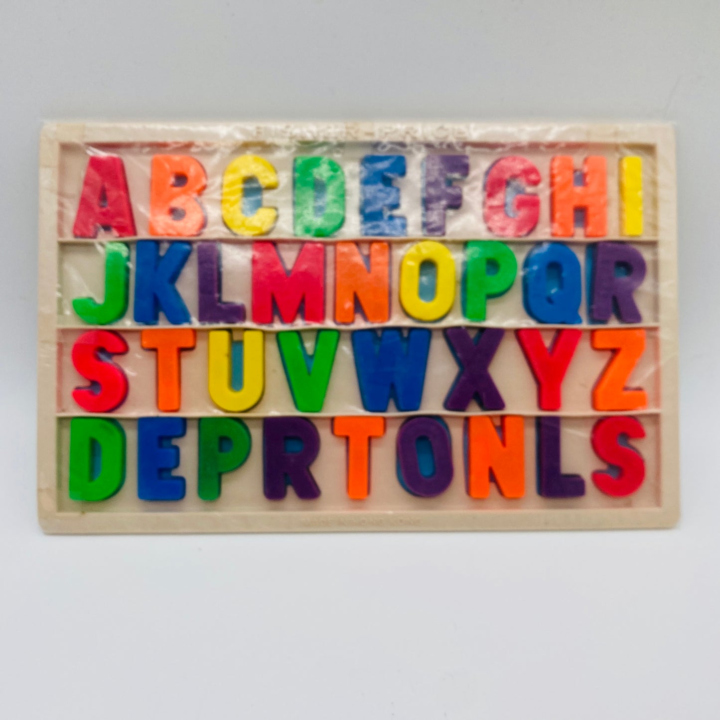 Vintage Alphabet Fridge Magnets