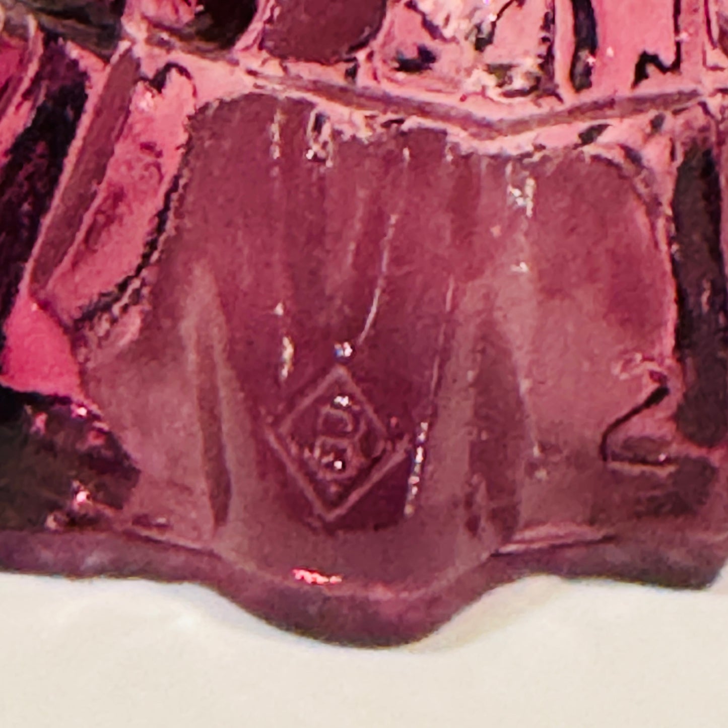 Boyd Amethyst Colonial Woman Figurine