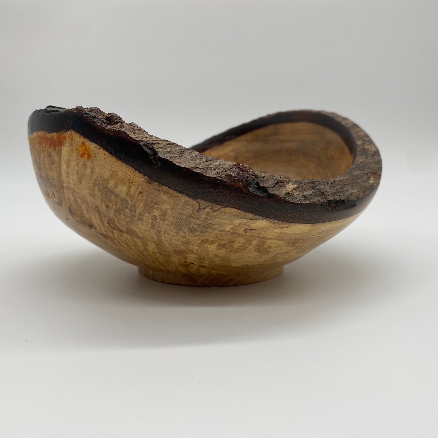 Local Hand Turned Live Edge Bowl