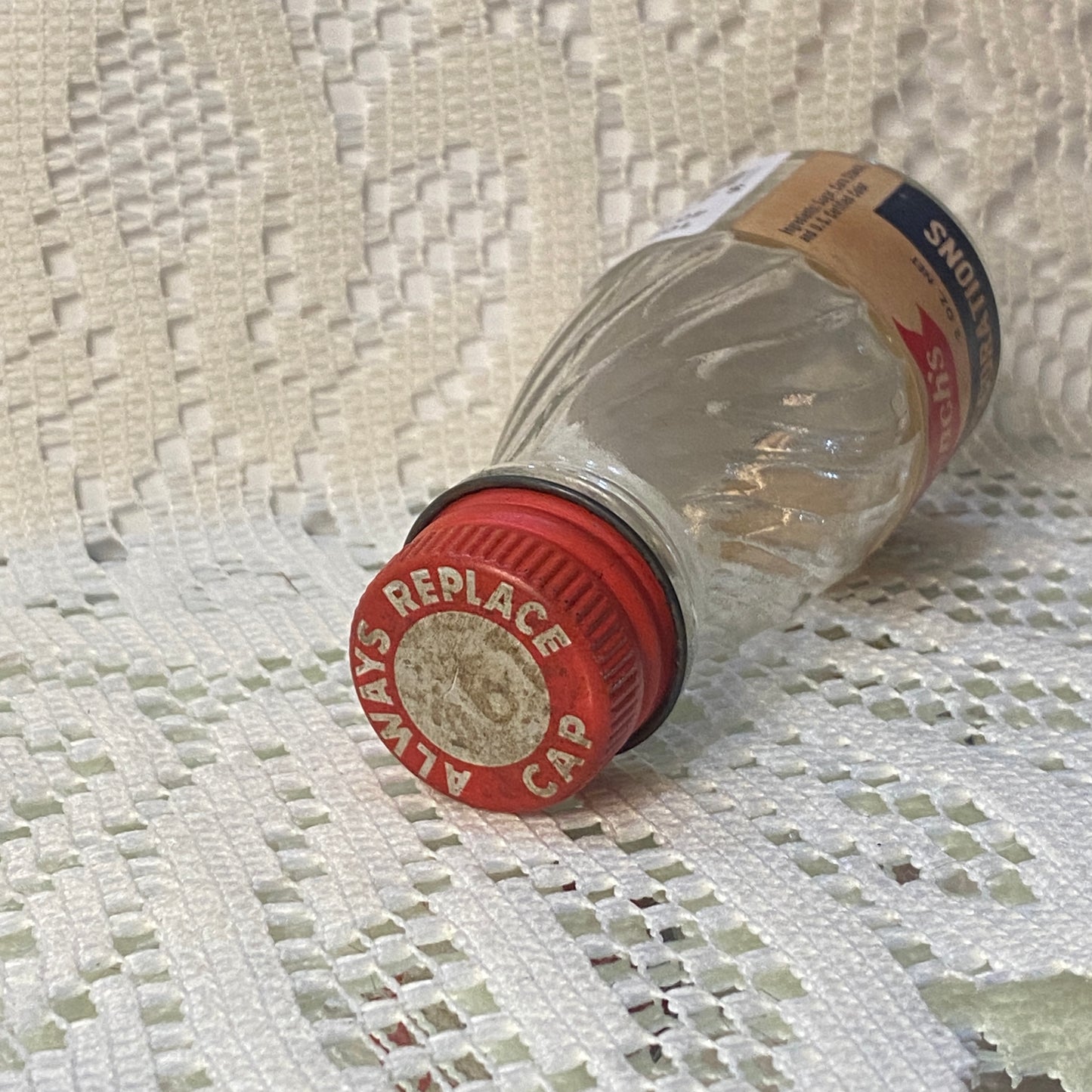 Vintage French’s Cake Decorations Bottle