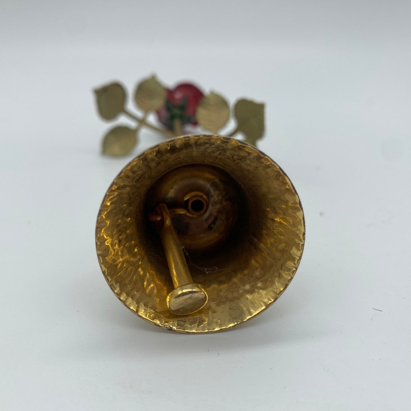 Rose Bud Vase Hand Bell