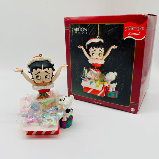 Betty Boop “Surprise” Musical Ornament, Heirloom Collection by Carlton Cards