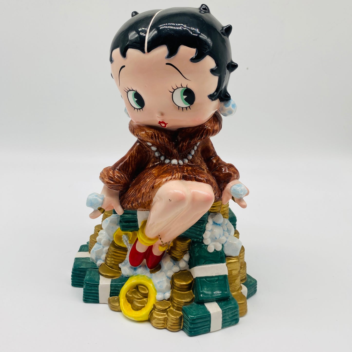 Sunday Funnies Betty Boop Collectible Coin Bank by Enesco