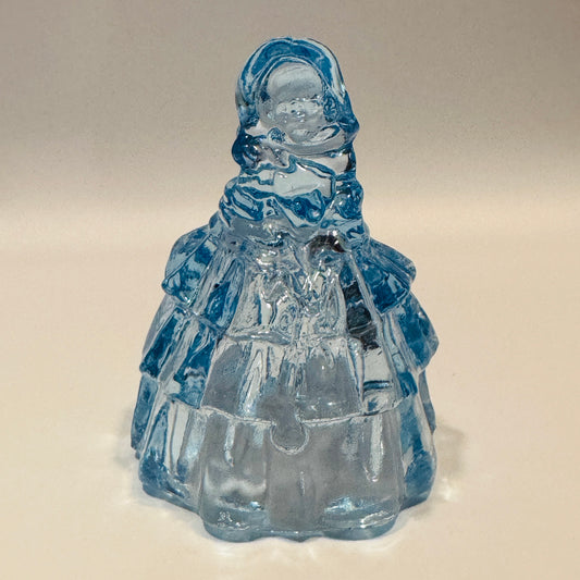 Boyd Art Glass Louise Colonial Lady - Willow Blue