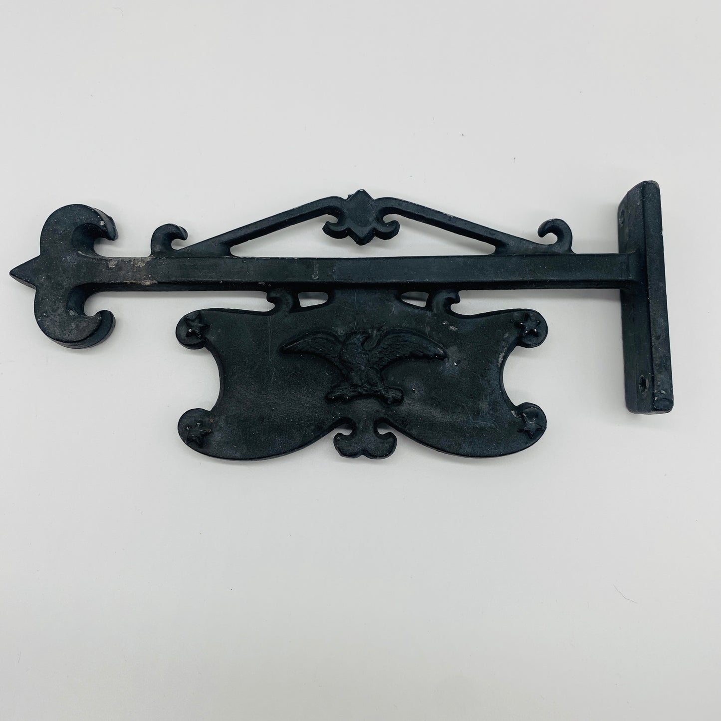 Cast Metal Stamped Eagle Decorative Hanger