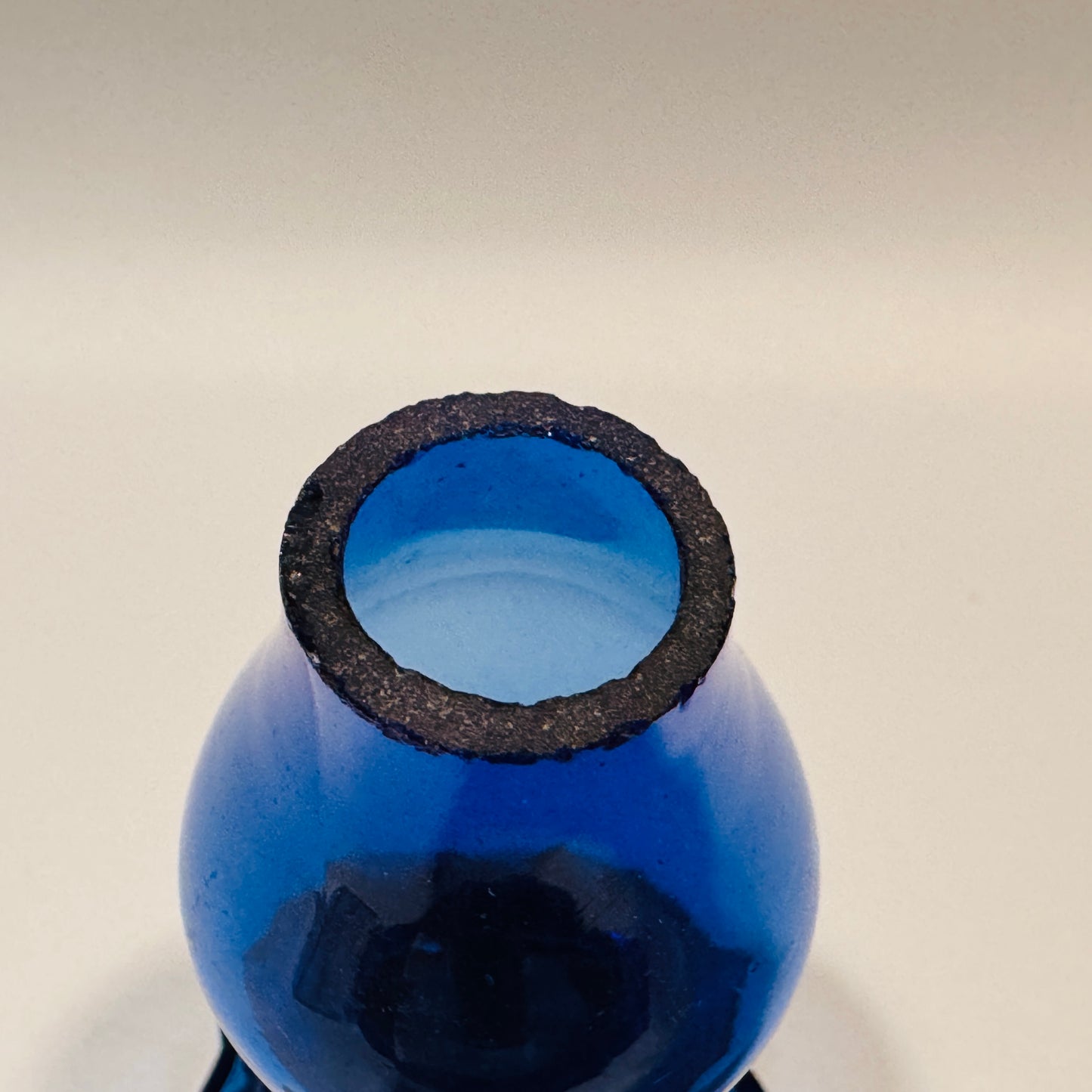 Cobalt Blue Mini Oil Lamp