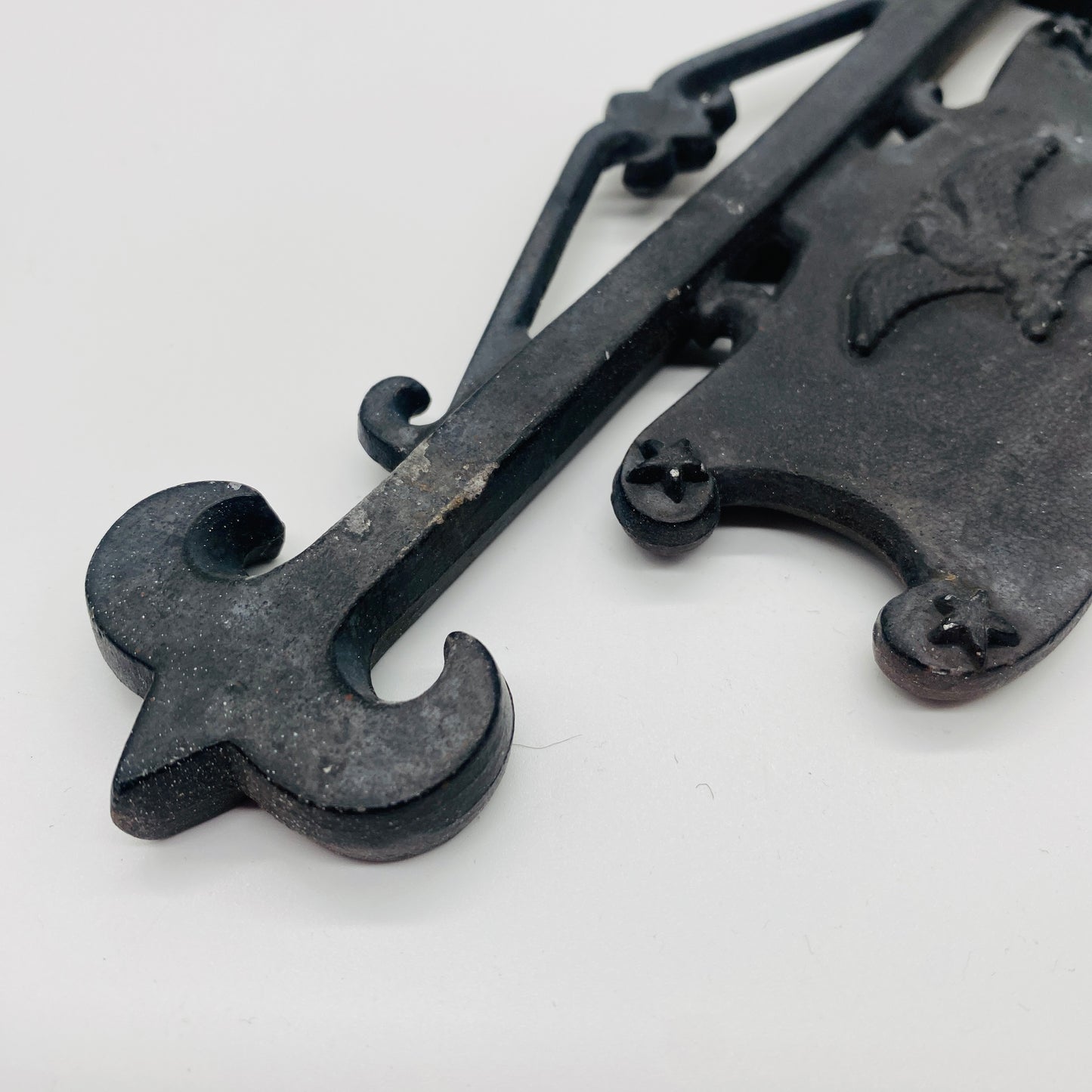 Cast Metal Stamped Eagle Decorative Hanger
