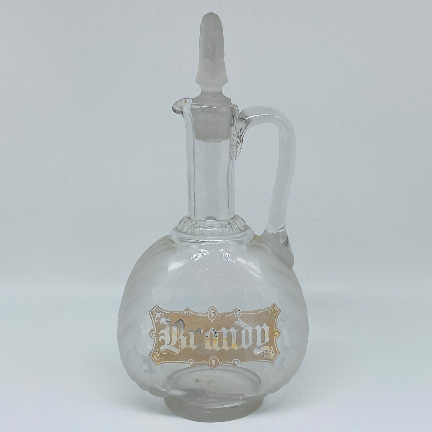 Glass Brandy Decanter