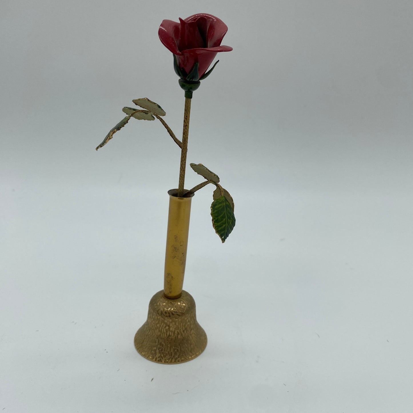 Rose Bud Vase Hand Bell