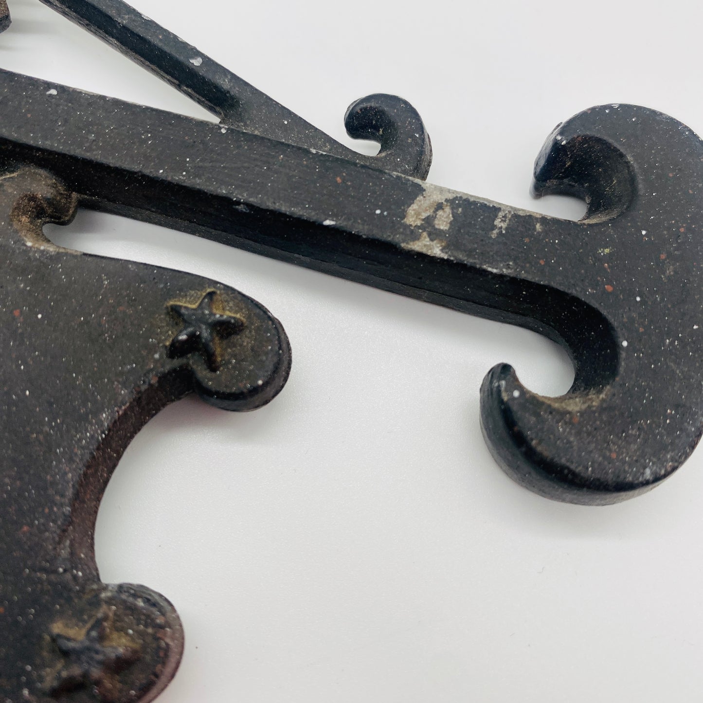 Cast Metal Stamped Eagle Decorative Hanger