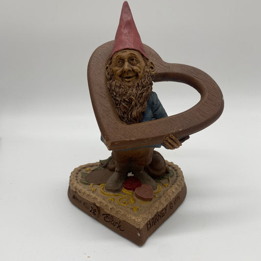 Tom Clark Gnome - Barney Heart