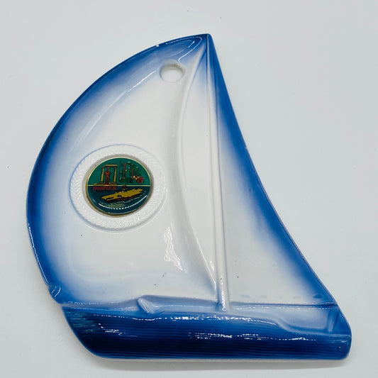 Norfolk Sailboat Souvenir Trinket Dish