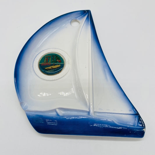 Norfolk Sailboat Souvenir Trinket Dish