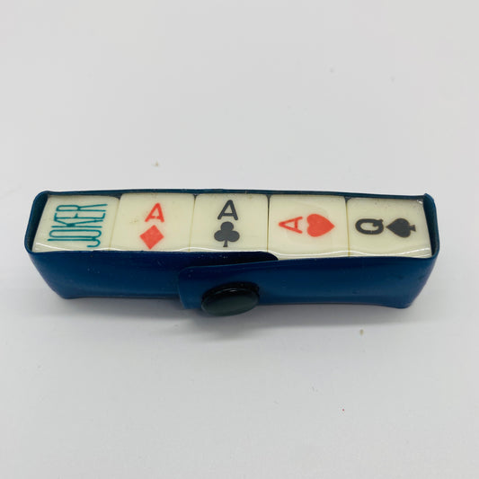 Vintage Roll Poker Dice Game