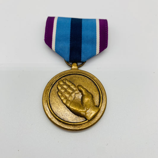 US Navy Humanitarian Medal Pin