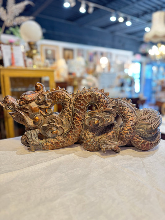 Celestial Dragon Figure Statue - 20"