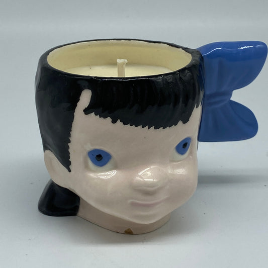 Hand Poured Candle - Little Girl Ceramic Mug