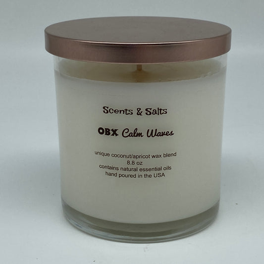 Hand Poured Candle - OBX Calm Waves