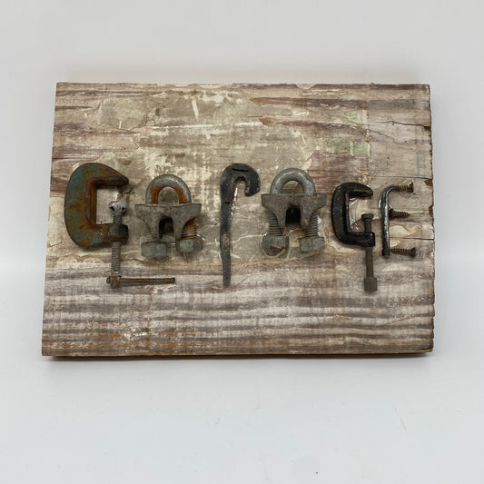 Handmade Wall Art - Garage Sign